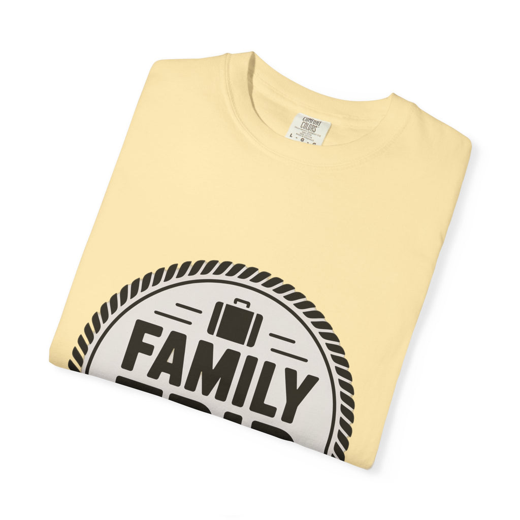 Coin Badge Family Trip T-Shirt