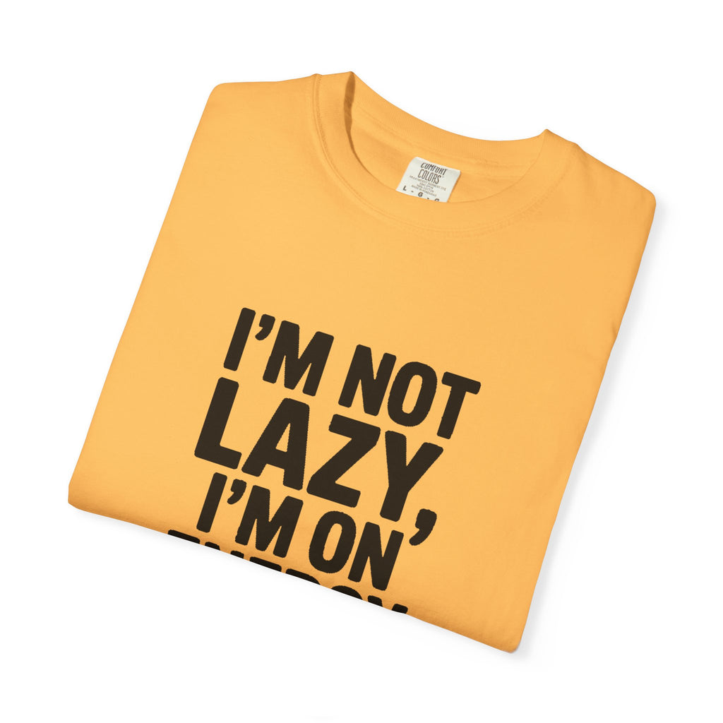 I'm Not Lazy I'm On Energy Saving Mode Shirt, Funny Sarcastic T-Shirt, Lazy Day Tee, Funny Gift for Him Her