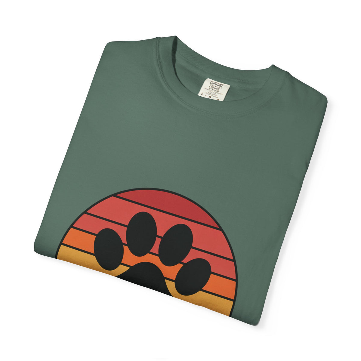 Dog Mom Retro Badge Shirt, Vintage Sunset Dog Lover T-Shirt, Retro Travel Sticker Style Dog Mama Gift Tee