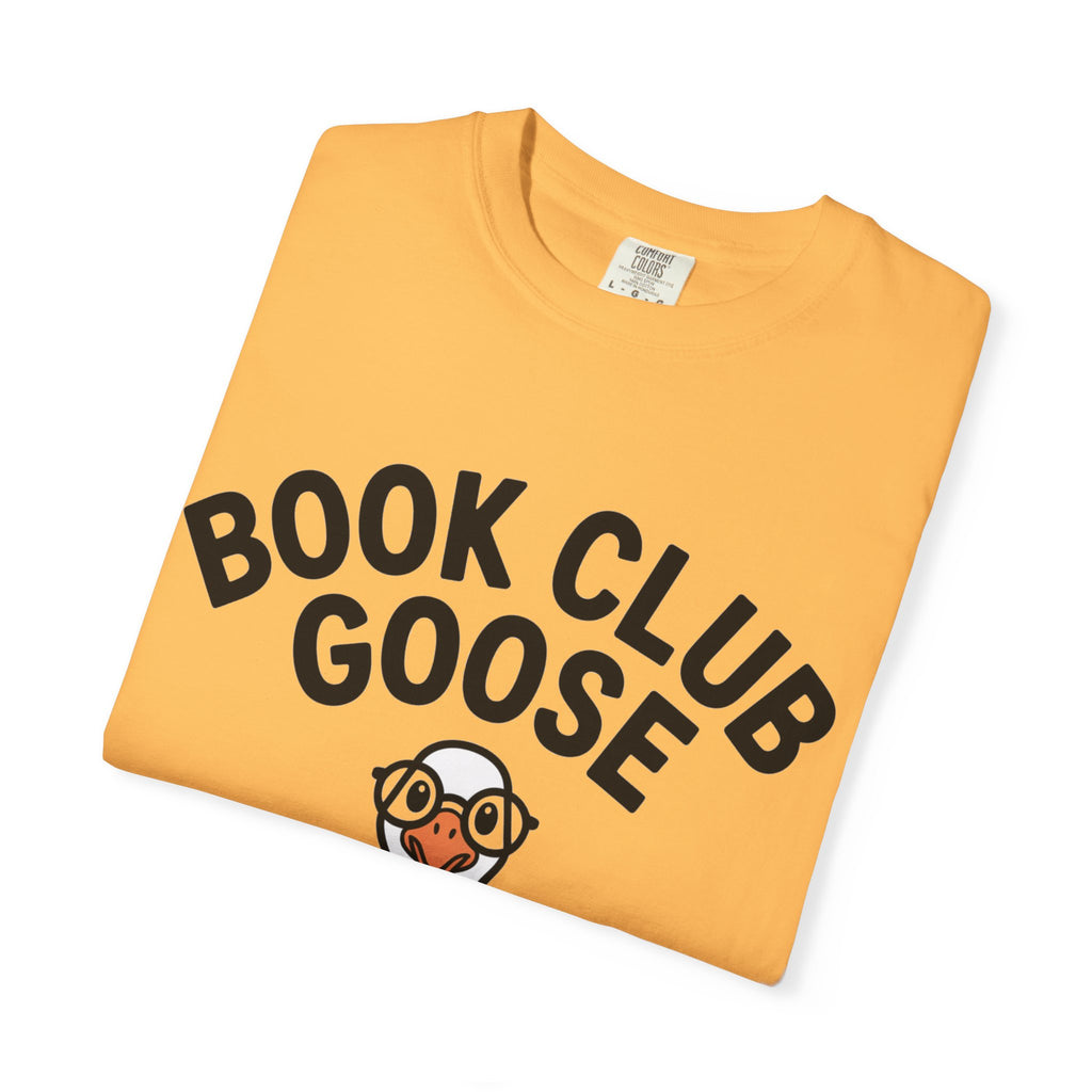 Book Club Goose Shirt, Funny Reading Goose T-Shirt, Bookworm Gift, Cute Bookish Bird Tee, Librarian Gift Shirt