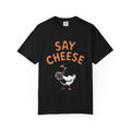 Say Cheese Goose Shirt, Funny Camera Goose T-Shirt, Cute Cartoon Goose Lover Gift, Photography Shirt for Photographer