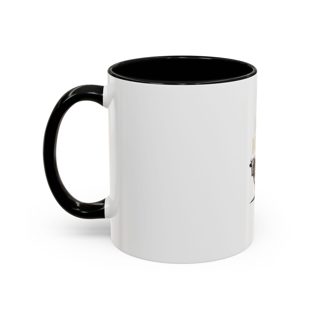 Funny Cow Mug, Mo Kow Absurd Meme Mug, Deadpan Farm Animal Coffee Cup, Weird Cow Lover Gift, Funny Sarcastic Mug