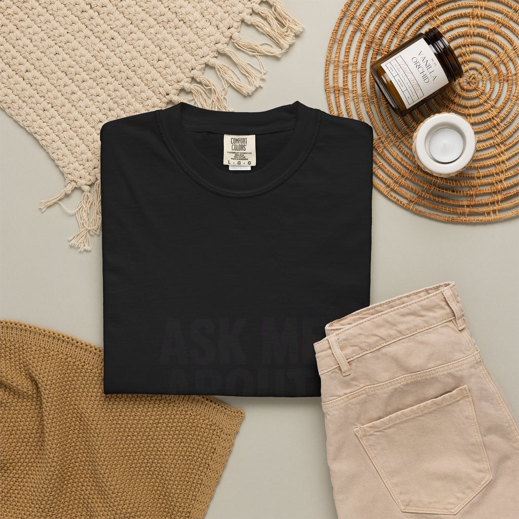 Ask Me About My Nap Schedule Shirt, Funny Nap Lover T-Shirt, Sarcastic Sleep Tee, Cozy Napping Gift for Tired Adults