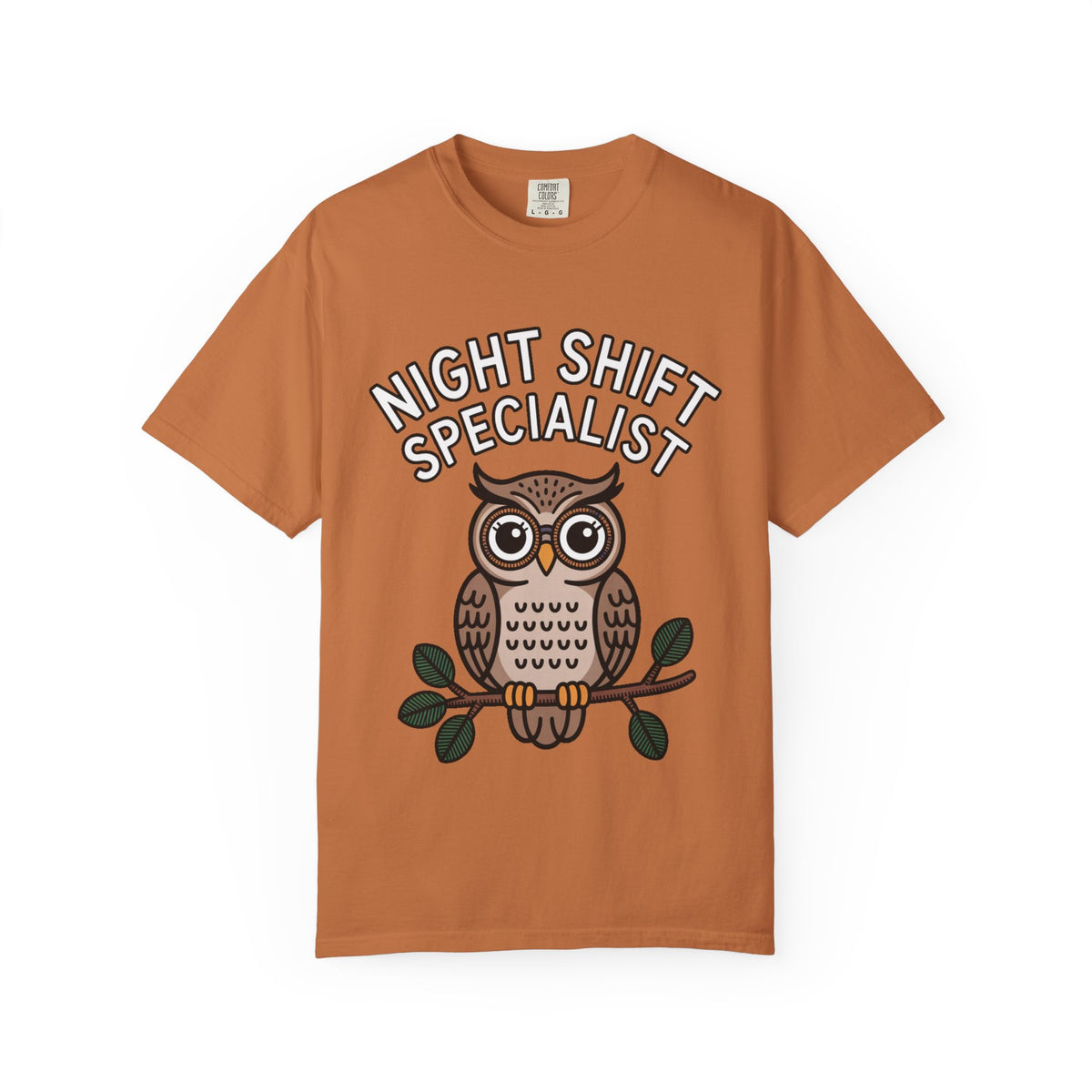Night Shift Owl Shirt, Funny Night Shift Specialist T-Shirt, Cute Owl With Glasses Tee, Nurse Gift, Night Owl Lover Gift