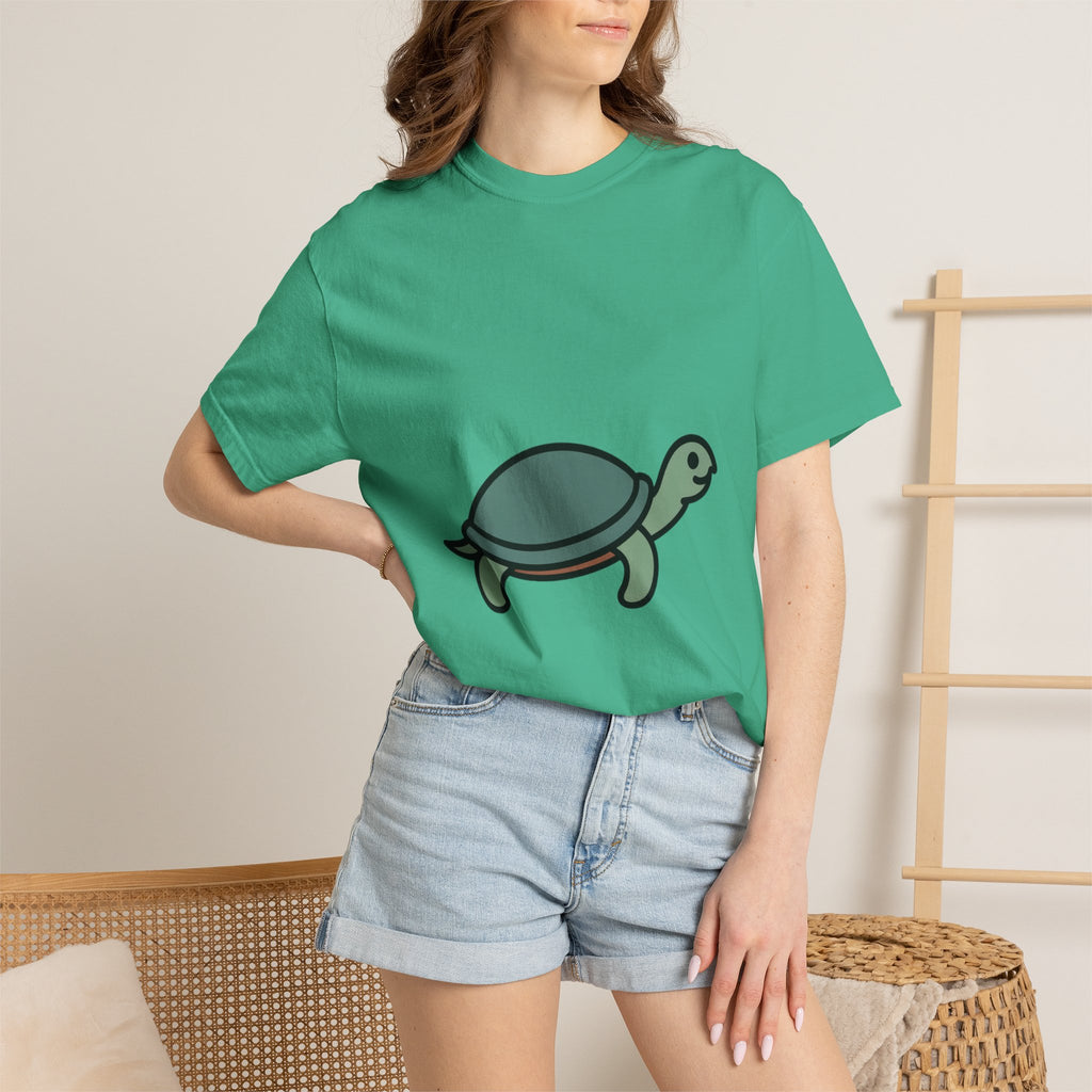 Line Art Turtle T-Shirt