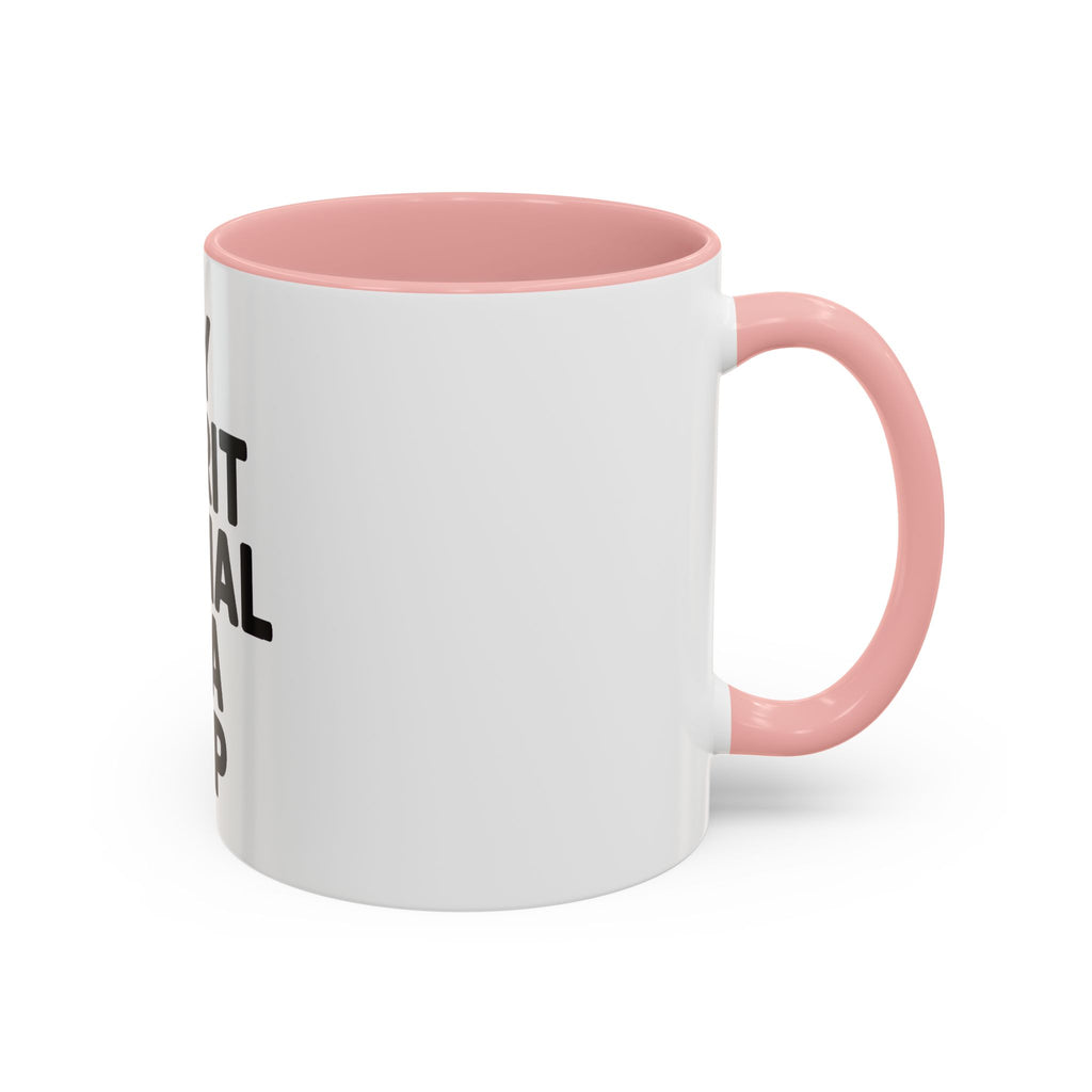My Spirit Animal Is A Nap Mug, Funny Nap Lover Coffee Cup, Lazy Day Sarcastic Gift, Bold Typography Accent Mug for Coffee or Tea