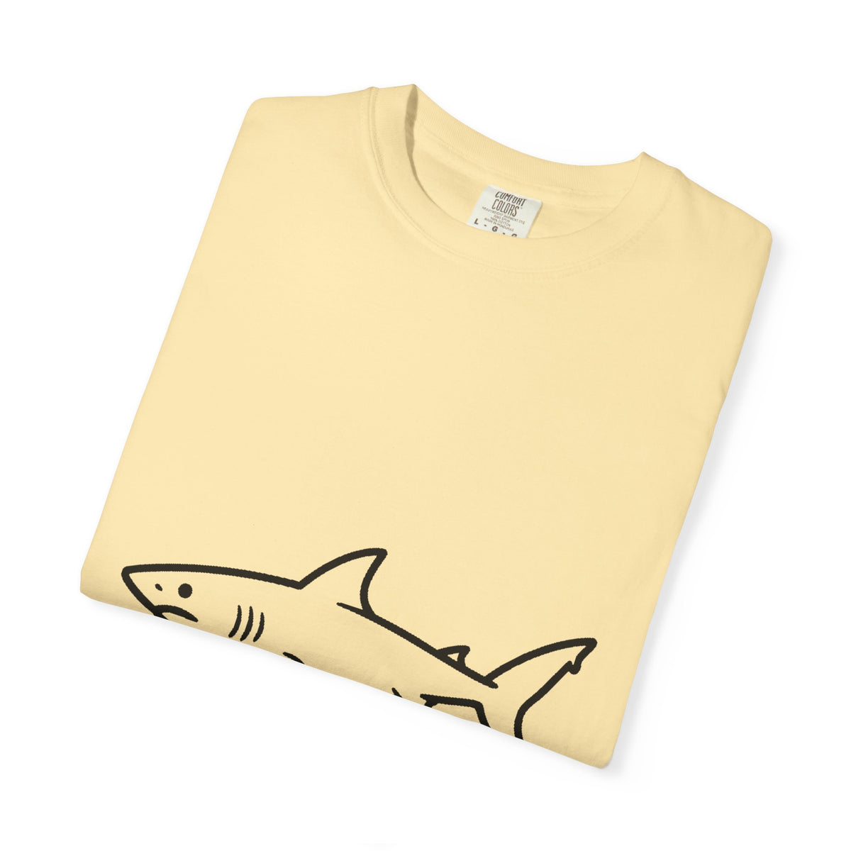 Definitely A Shark Diagram Shirt, Funny Deadpan Meme Tee, Sarcastic Textbook Diagram T-Shirt, Shark Lover Gift