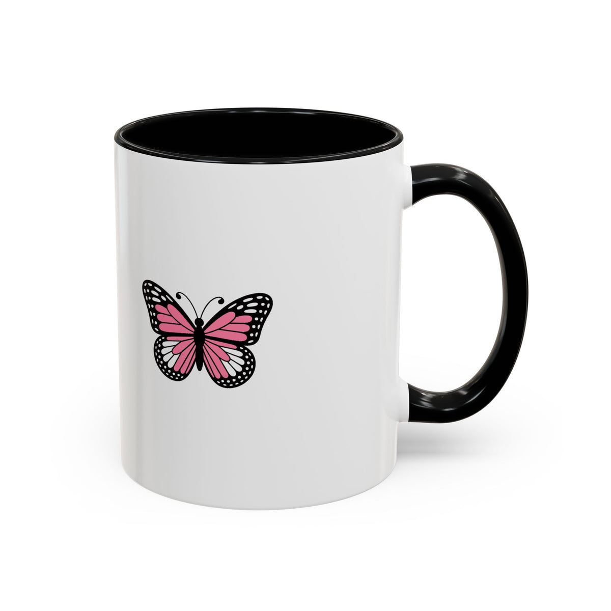 Cute Butterfly Mug, Detailed Butterfly Ceramic Mug, Nature Lover Gift, Butterfly Coffee Cup, Cottagecore Mug Gift for Her