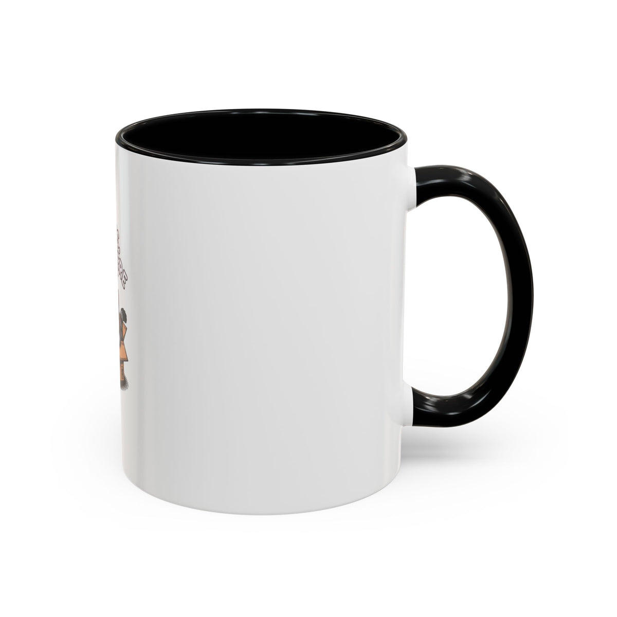 It Fits Therefore I Sit Cat Mug, Funny Cat In Box Coffee Mug, Cute Chubby Cat Lover Gift, Cat Mom Cat Dad Ceramic Mug