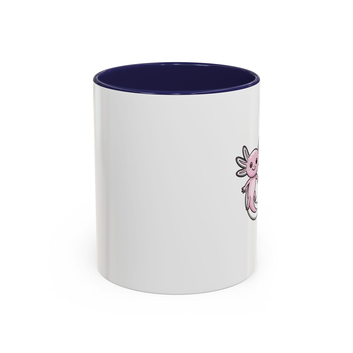 Cute Axolotl Mug, Smiling Axolotl Coffee Cup, Kawaii Axolotl Gift, Cute Animal Lover Mug, Aquatic Pet Mug for Her