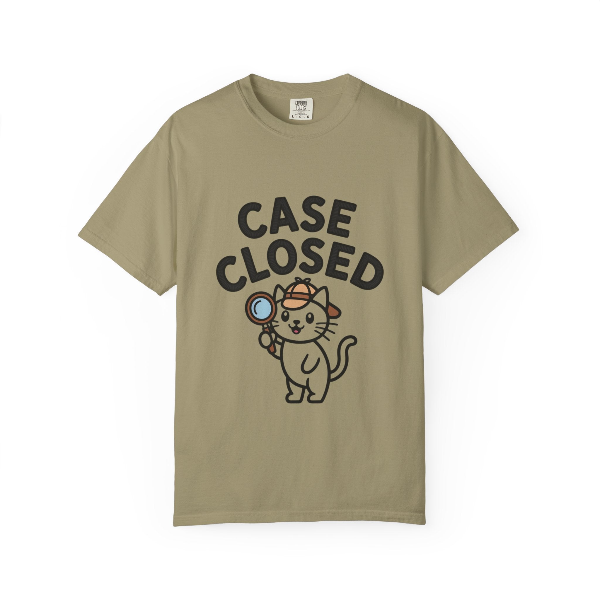 Case Closed Cat Detective T-Shirt