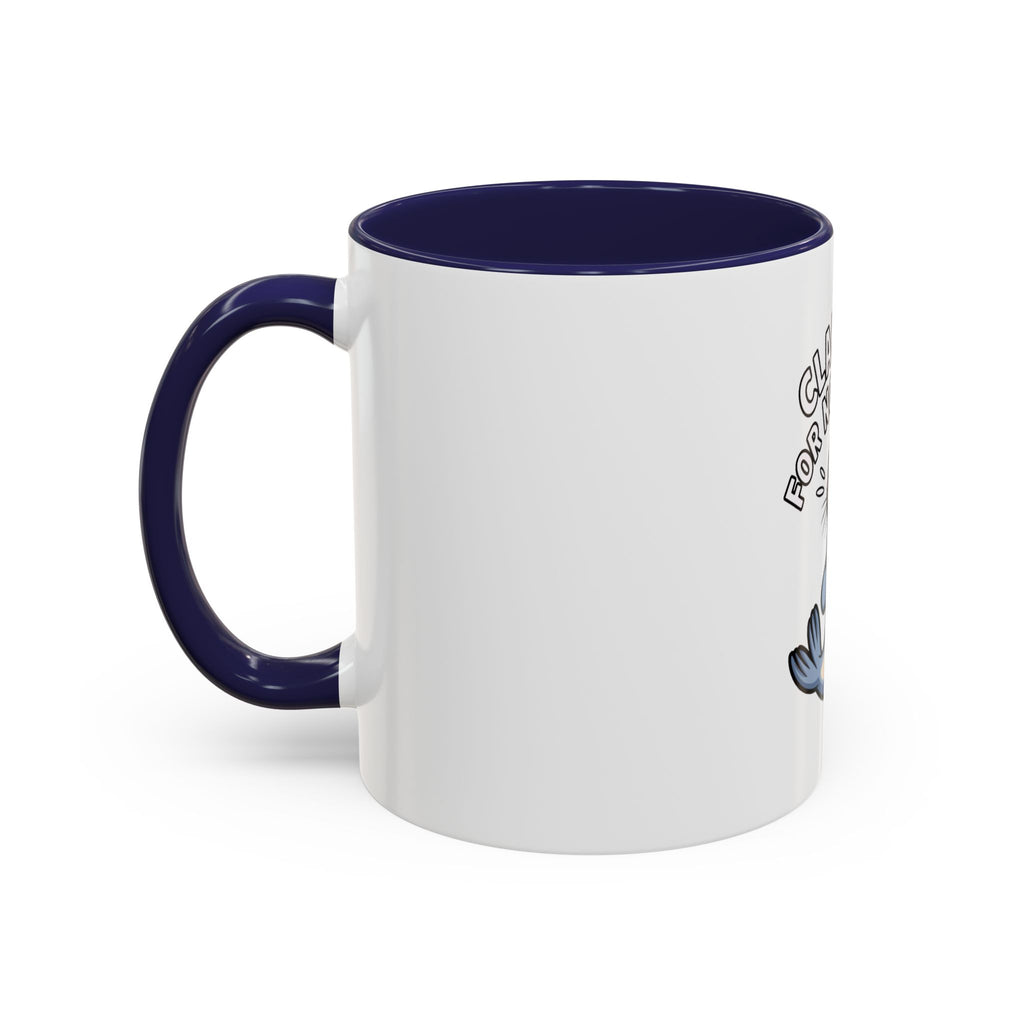 Clapping For No Reason Seal Mug, Funny Sarcastic Seal Coffee Cup, Cute Cartoon Animal Mug, Sassy Seal Gift for Coworker or Friend