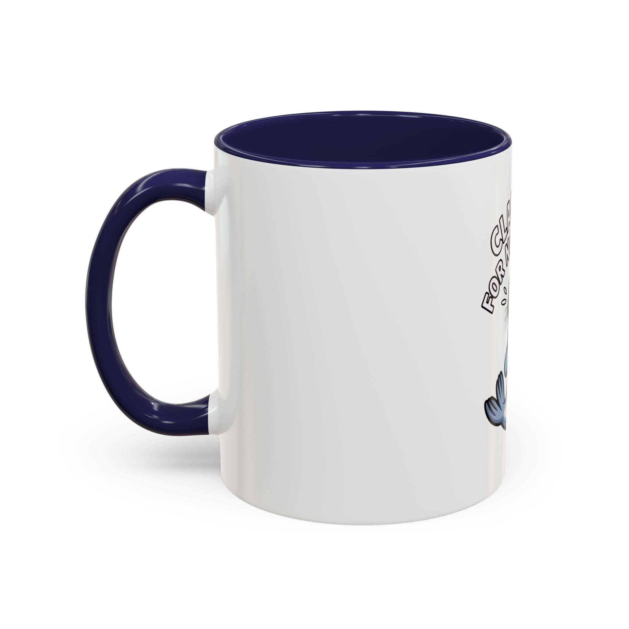 Clapping For No Reason Seal Mug, Funny Sarcastic Seal Coffee Cup, Cute Cartoon Animal Mug, Sassy Seal Gift for Coworker or Friend