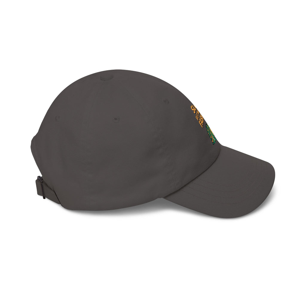 Slow But Fashion Turtle Dad Cap, Funny Sunglasses Turtle Hat, Cute Embroidered Turtle Cap, Sarcastic Animal Lover Gift