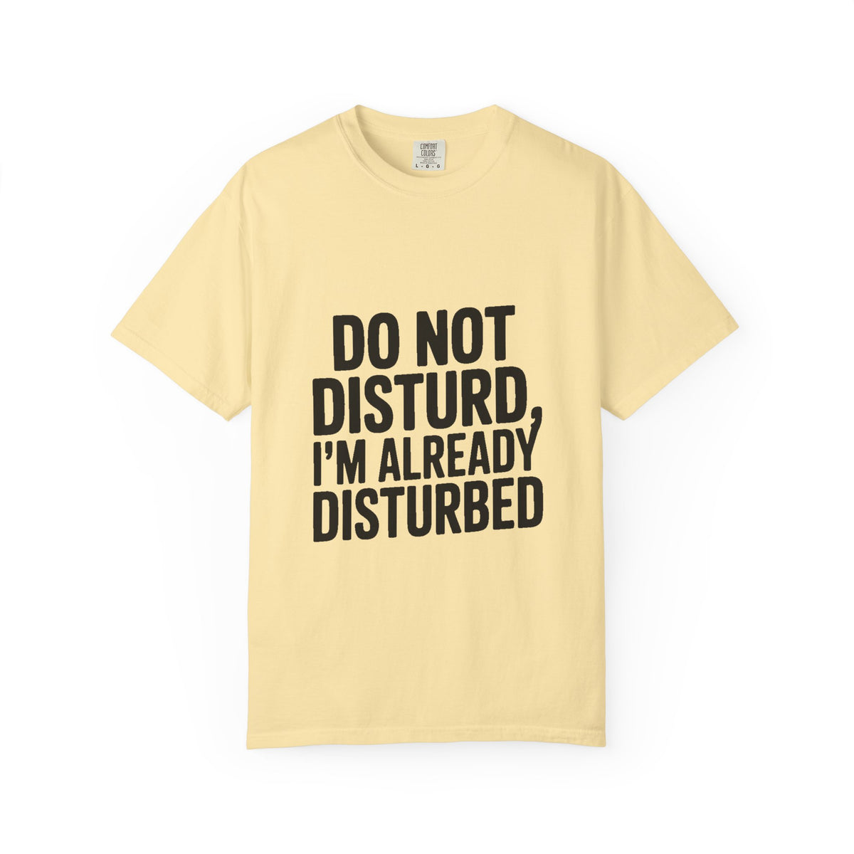 Do Not Disturb Already Disturbed Shirt, Funny Sarcastic T-Shirt, Introvert Humor Tee, Weird Mood Gift
