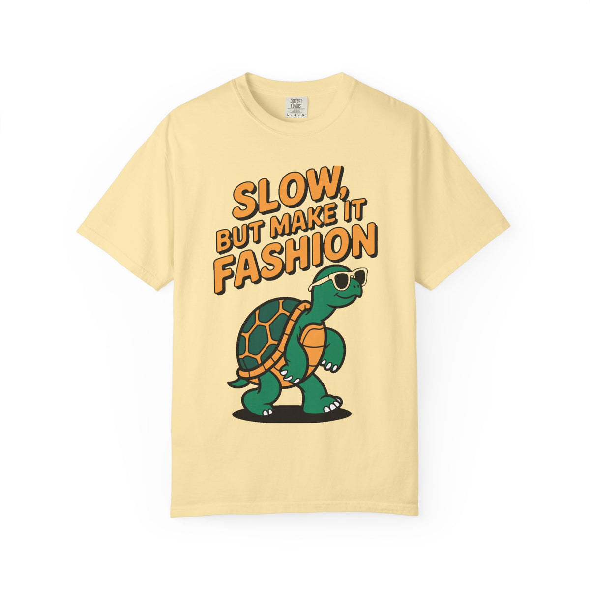 Slow But Fashion Turtle Shirt, Funny Turtle Sunglasses T-Shirt, Cute Turtle Lover Gift, Sarcastic Animal Tee