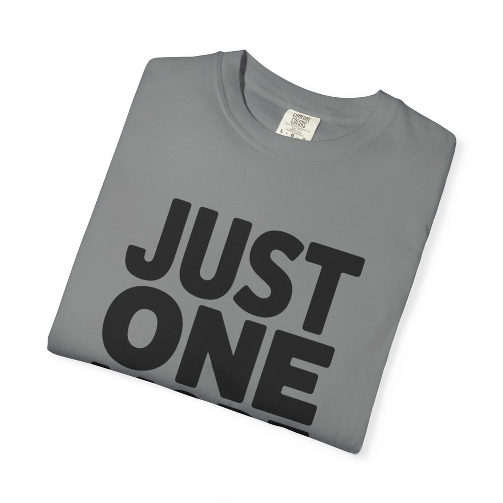 Just One More Chapter Shirt, Funny Book Lover T-Shirt, Bookworm Gift, Reading Addict Tee, Minimalist Typography Bookish Shirt