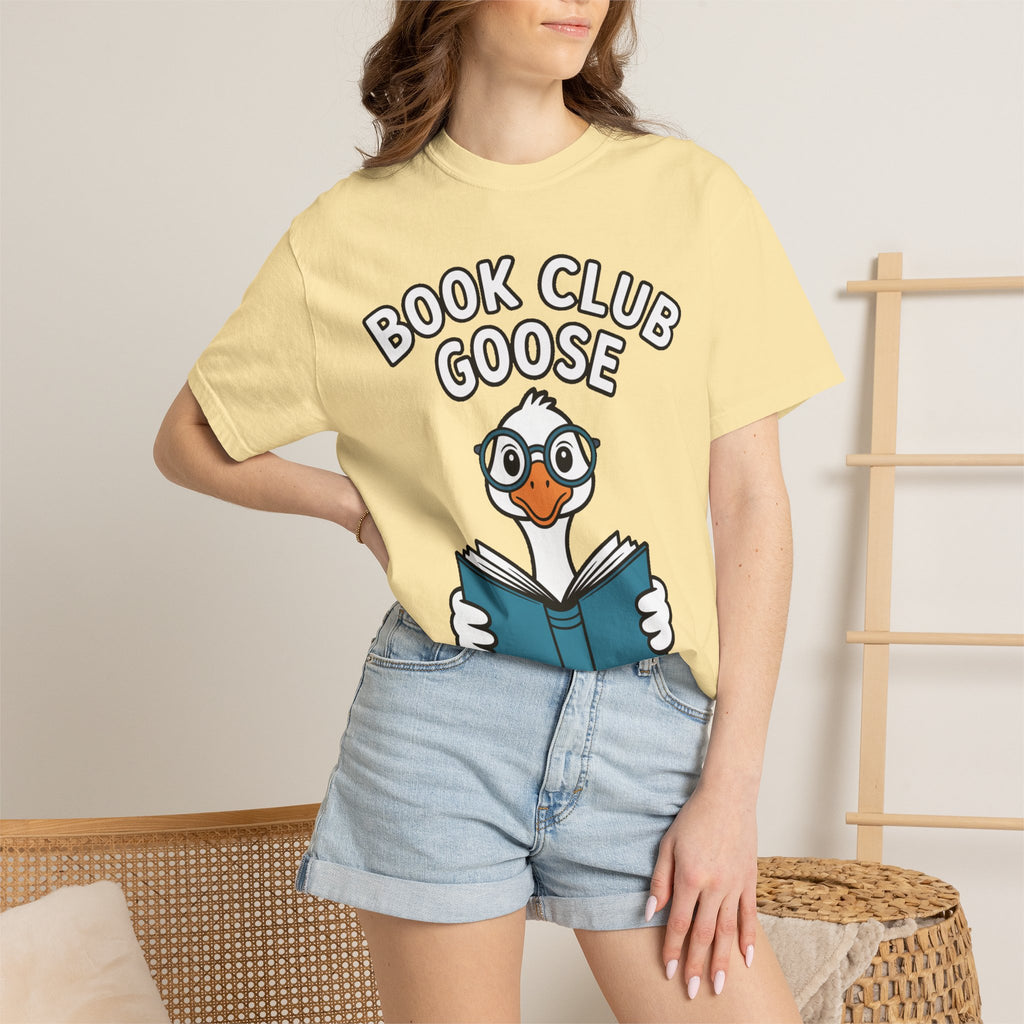 Book Club Goose Shirt, Funny Reading Goose T-Shirt, Bookworm Gift, Cute Bookish Goose Tee, Librarian Gift for Book Lovers