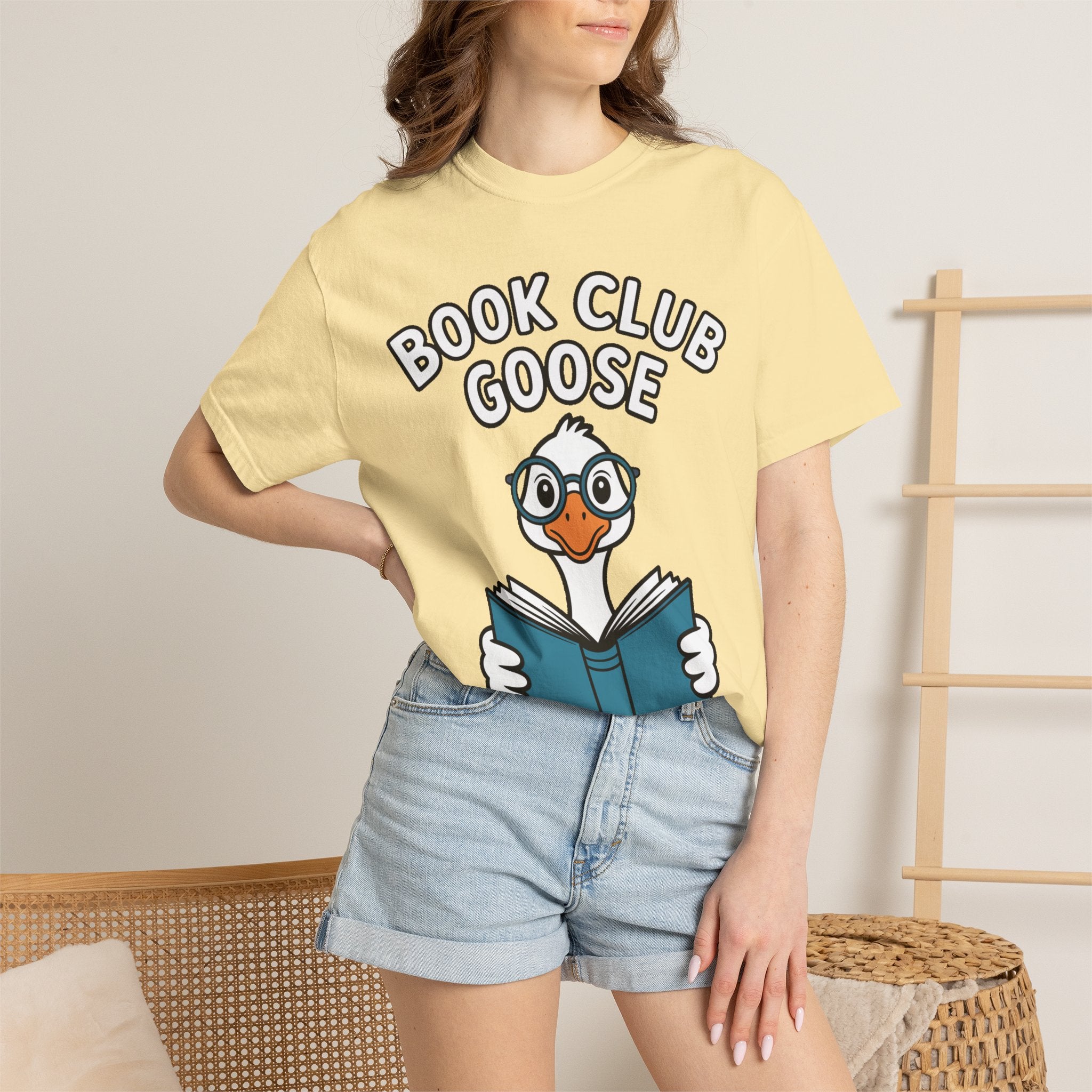 Book Club Goose Shirt, Funny Reading Goose T-Shirt, Bookworm Gift, Cute Bookish Goose Tee, Librarian Gift for Book Lovers