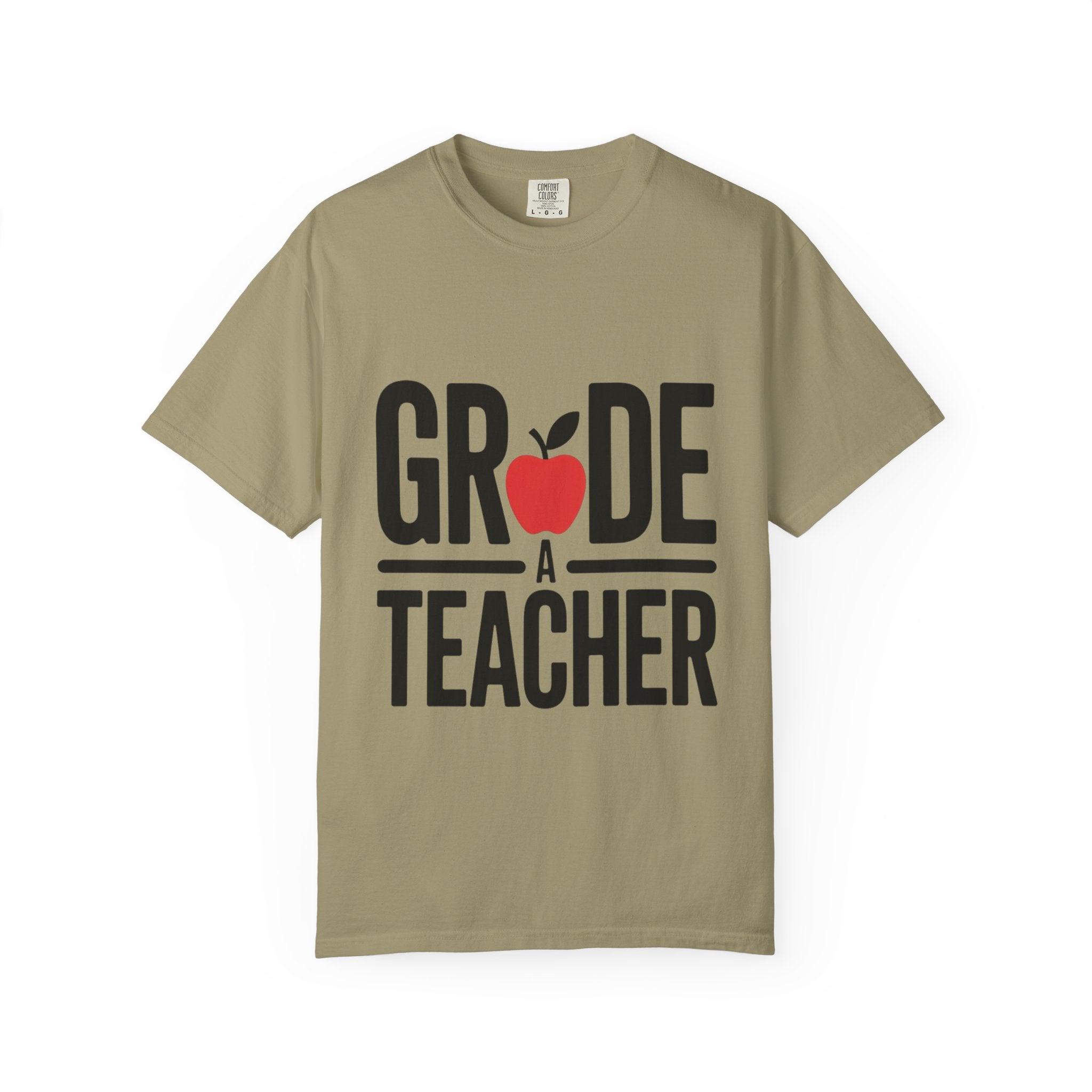 Grade A Teacher Shirt, Funny Apple Teacher T-Shirt, Cute Teacher Appreciation Gift, Back to School Tee for Teacher