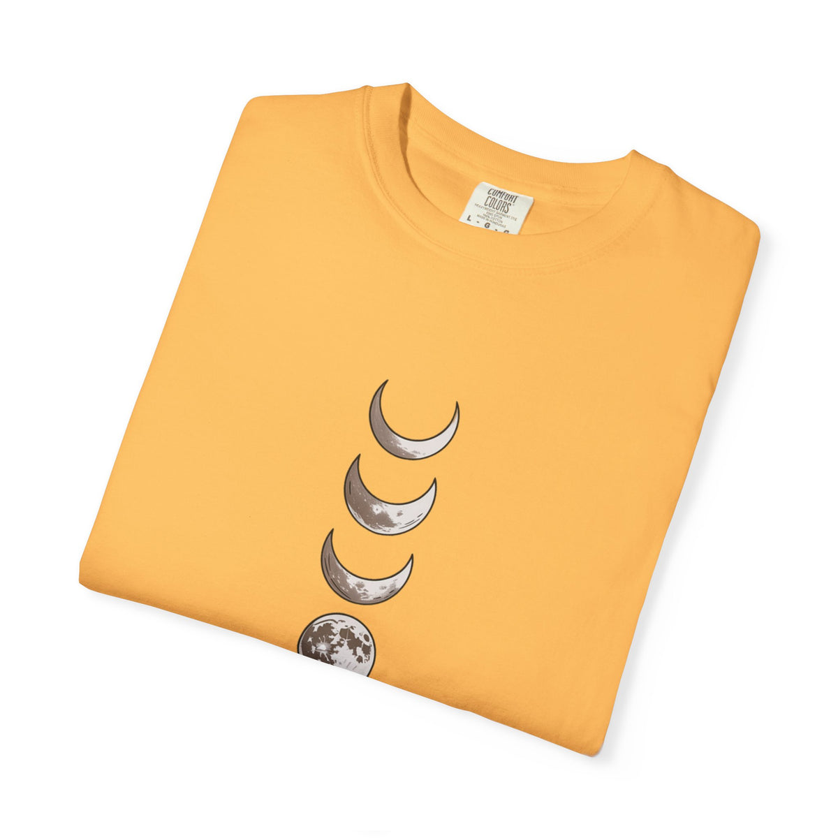 Moon Phases Boho Shirt, Minimalist Line Art Moon T-Shirt, Celestial Boho Tee, Hand Drawn Moon Cycle Shirt Gift