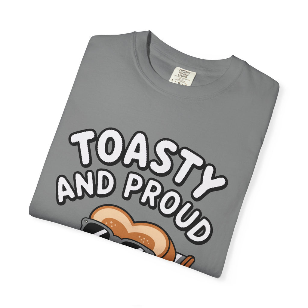 Toasty And Proud Bread Shirt, Funny Toast Sunglasses T-Shirt, Cute Beach Chair Bread Tee, Summer Vacation Gift