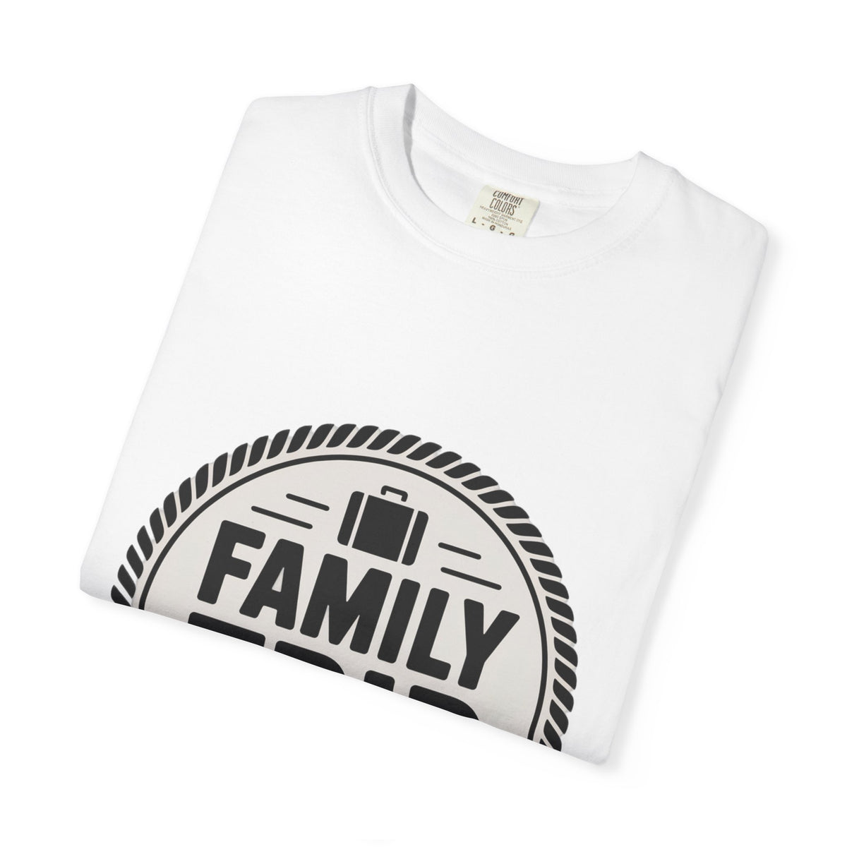 Coin Badge Family Trip T-Shirt