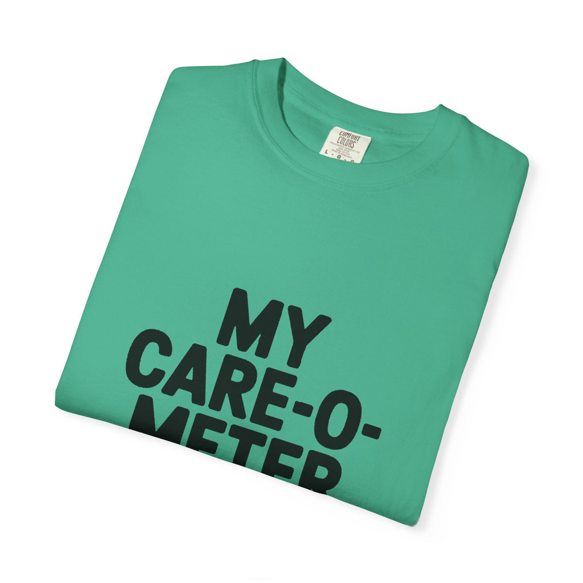 My Care-O-Meter Is Broken Shirt, Funny Sarcastic T-Shirt, Bold Typography Tee, Sarcastic Gift for Him Her, Deadpan Humor Shirt