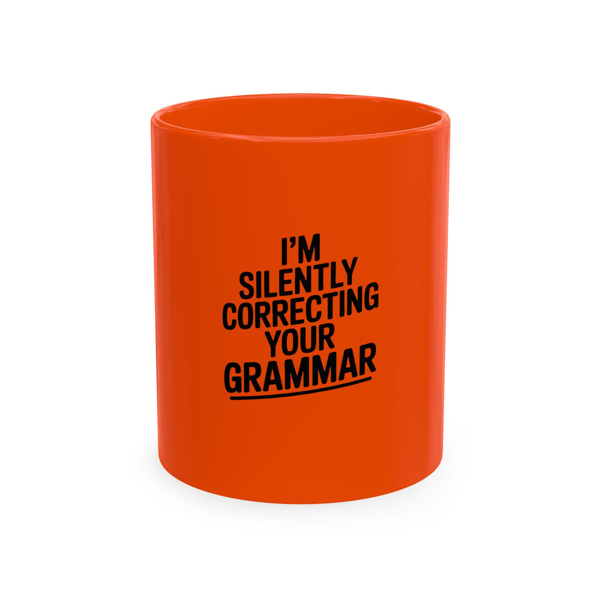Silently Correcting Your Grammar Mug, Funny Grammar Nazi Coffee Cup, Sarcastic Teacher Gift, English Teacher Mug, Editor Gift