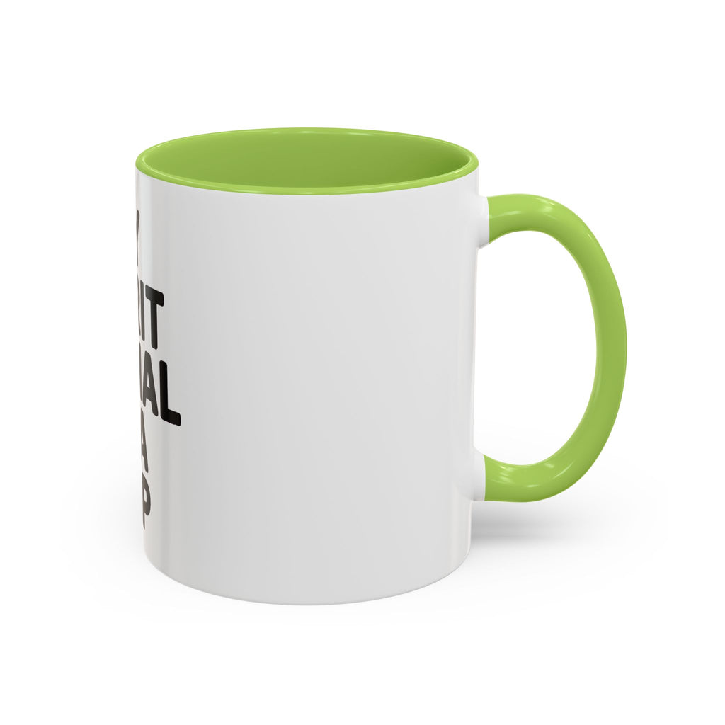My Spirit Animal Is A Nap Mug, Funny Nap Lover Coffee Cup, Lazy Day Sarcastic Gift, Bold Typography Accent Mug for Coffee or Tea
