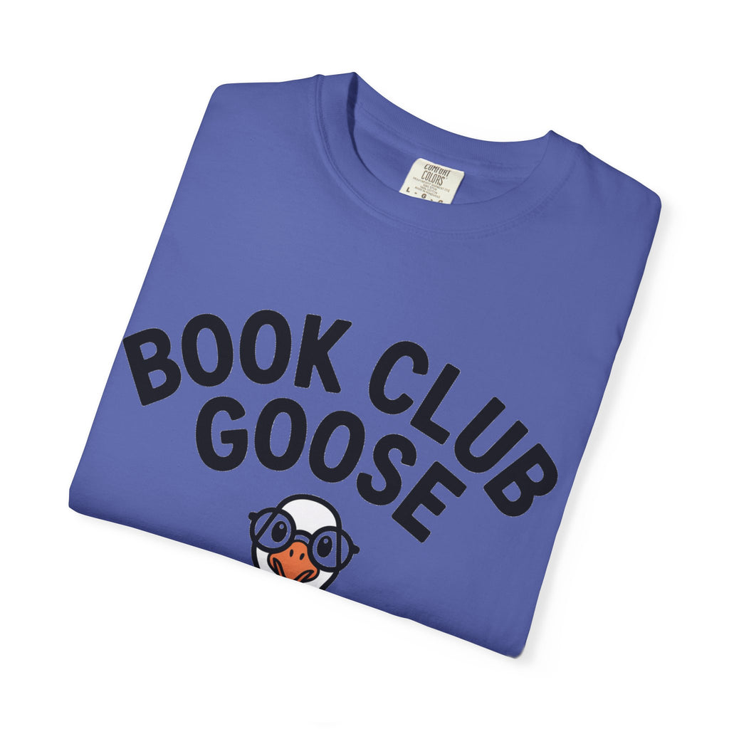Book Club Goose Shirt, Funny Reading Goose T-Shirt, Bookworm Gift, Cute Bookish Bird Tee, Librarian Gift Shirt