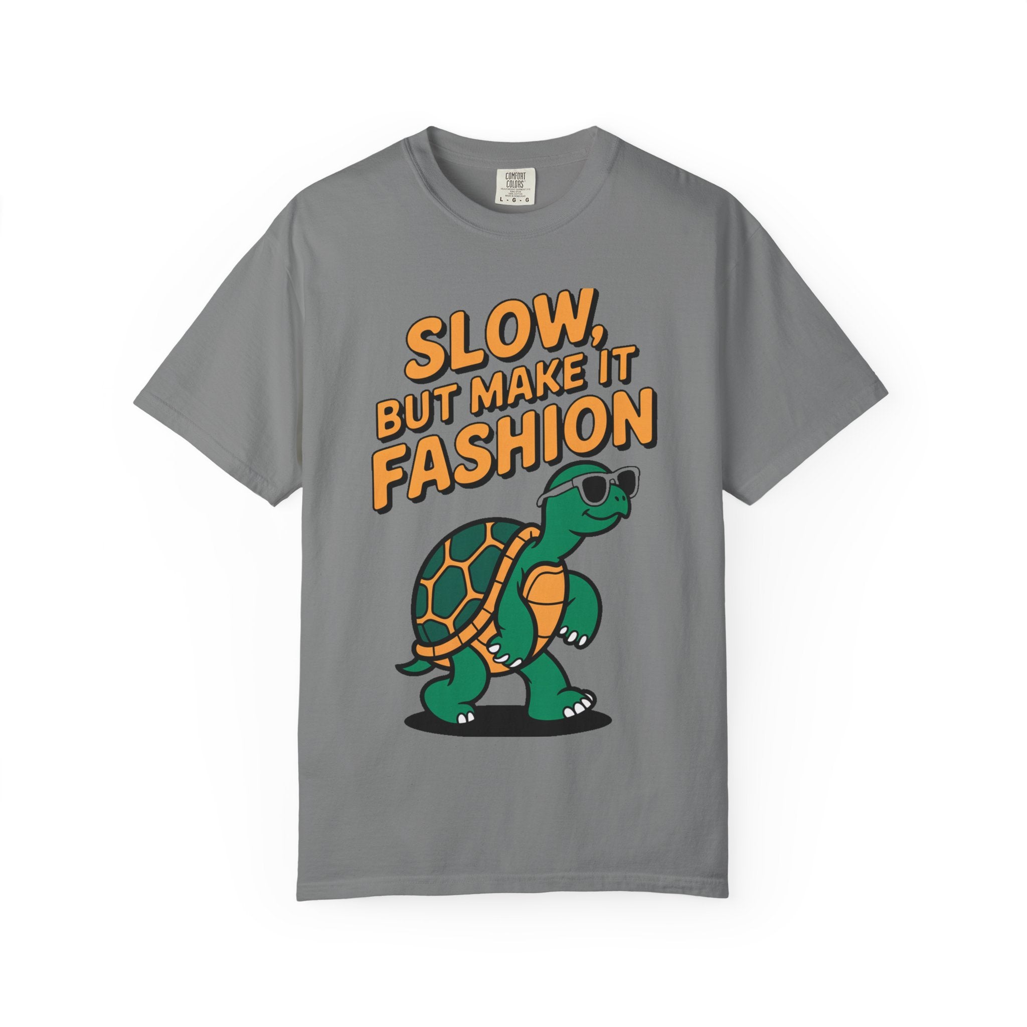 Slow But Fashion Turtle Shirt, Funny Turtle Sunglasses T-Shirt, Cute Turtle Lover Gift, Sarcastic Animal Tee
