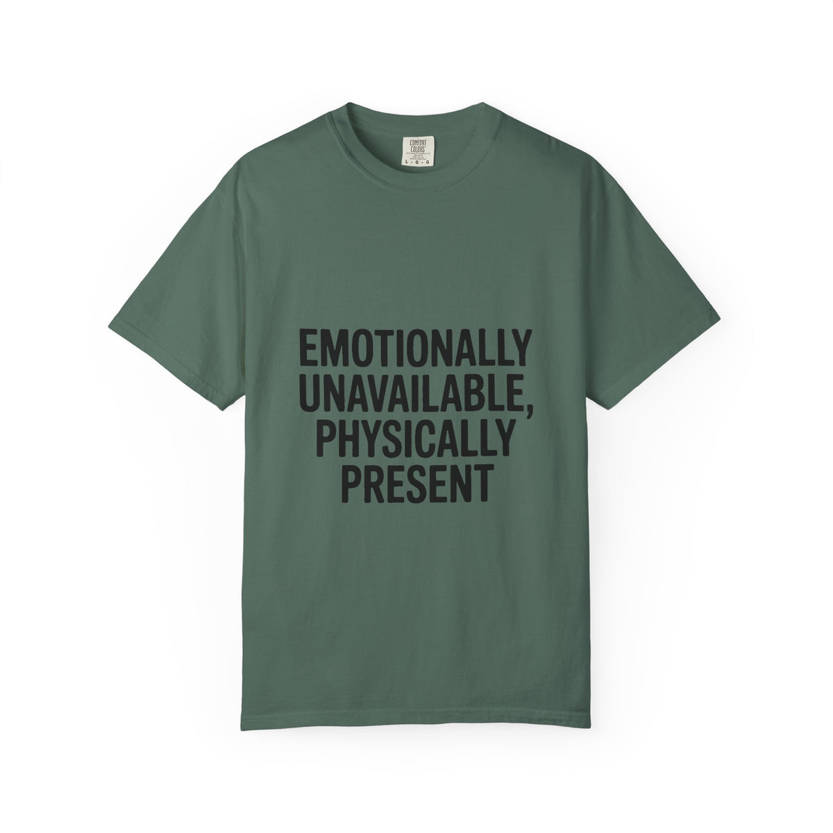 Emotionally Unavailable Physically Present Shirt, Funny Sarcastic Tee, Deadpan Humor T-Shirt, Introvert Gift