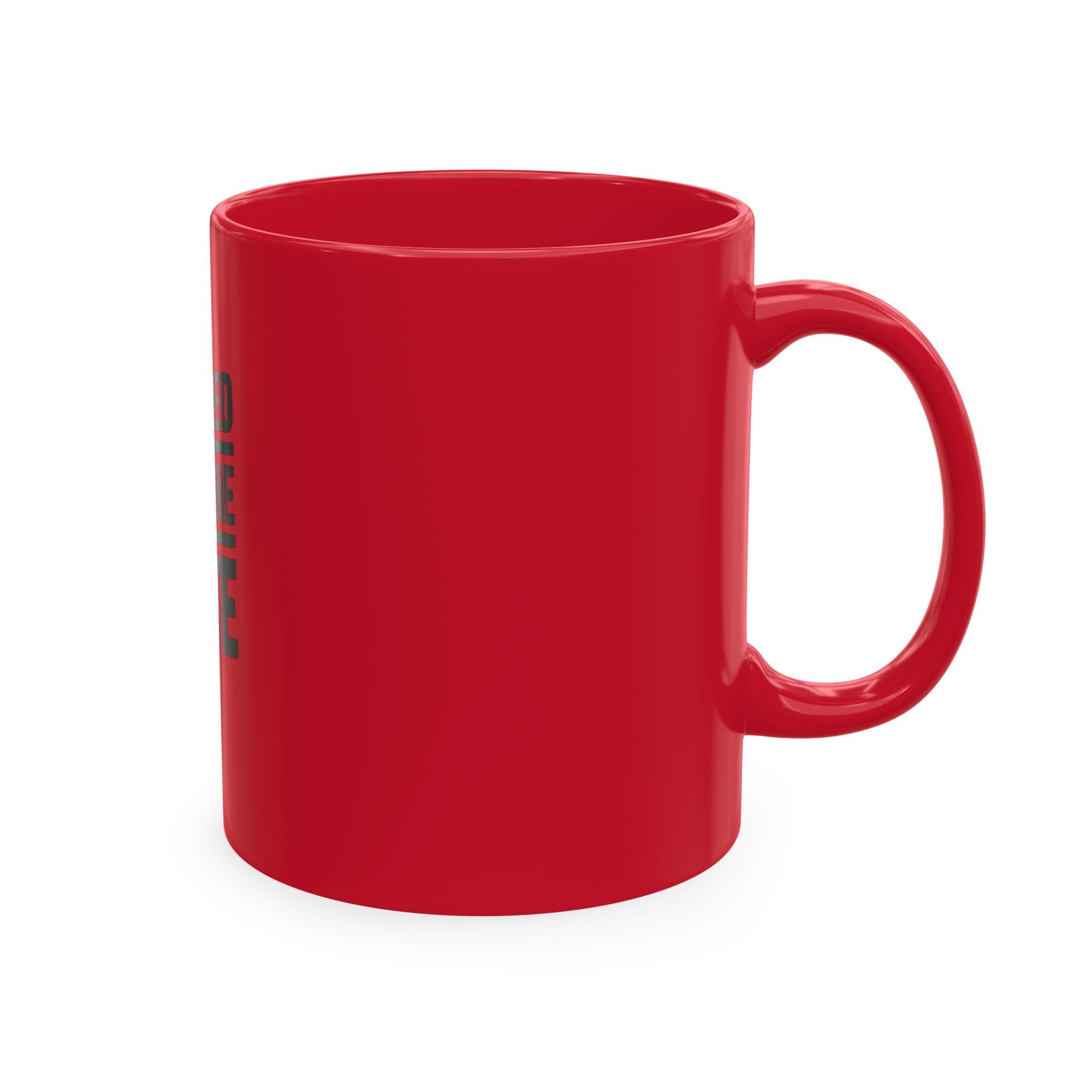 Powered By Caffeine And Spite Mug, Funny Sarcastic Coffee Mug, Bold Typography Coffee Cup, Sarcastic Gift for Coworker