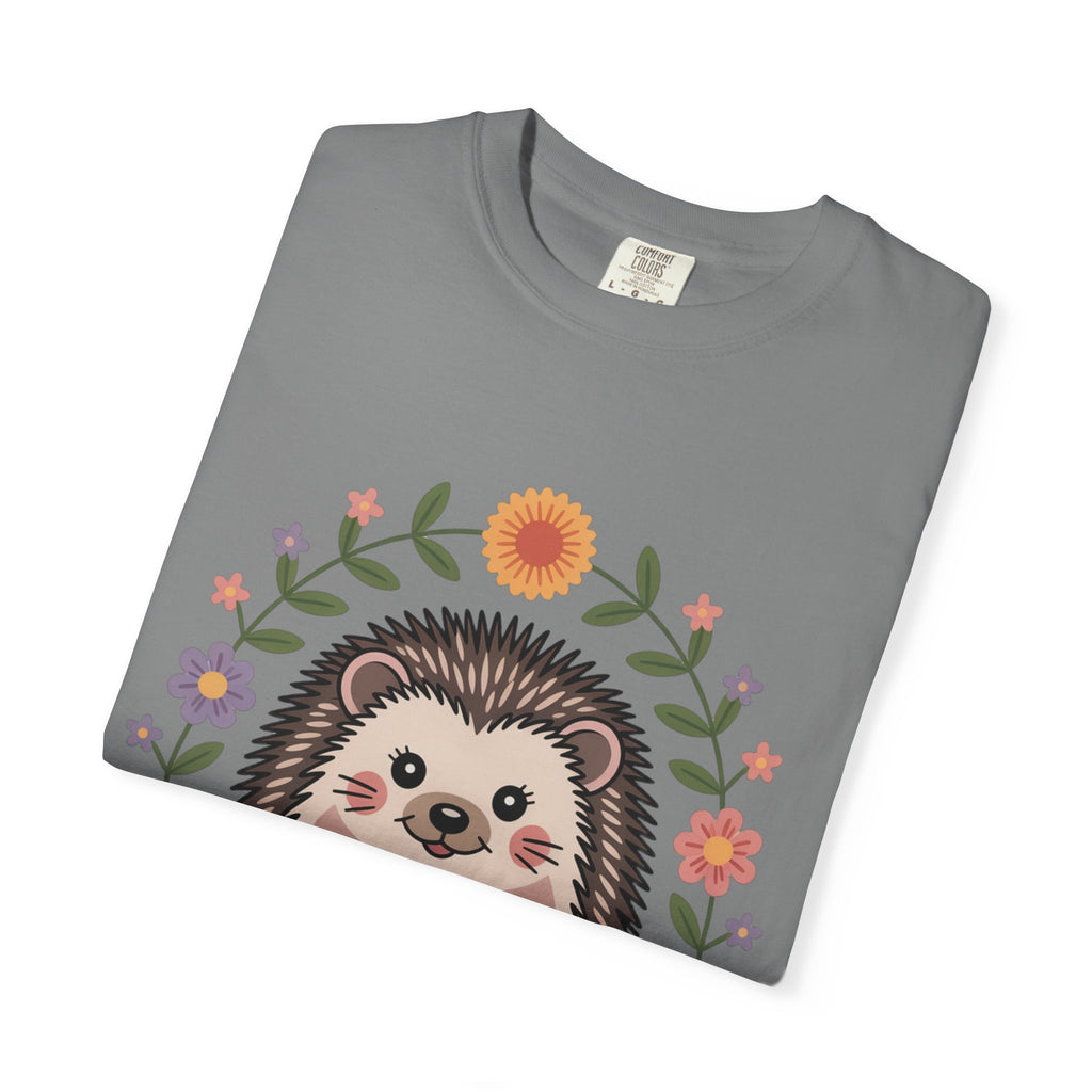 Floral Hedgehog T-Shirt