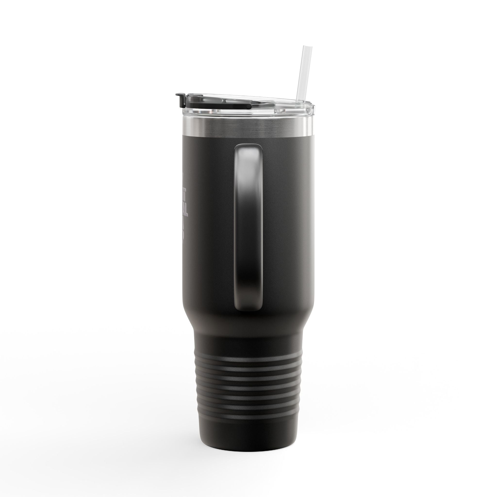 My Spirit Animal Is A Nap Travel Mug, Funny Nap Lover Tumbler, 40oz Insulated Cup With Handle And Straw, Lazy Day Gift