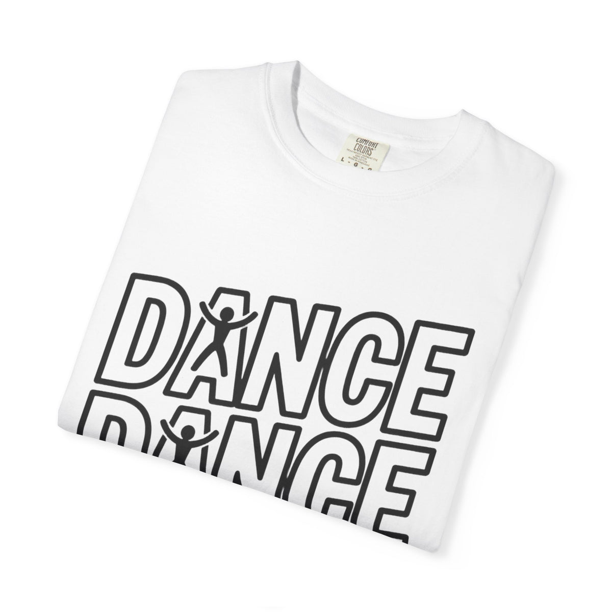 Dance Dance Dance Typography T-Shirt