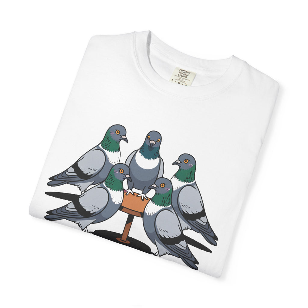 Funny Pigeon Shirt, Board Meeting Of Doom T-Shirt, Office Bird Gift, Funny Coworker Shirt, Sarcastic Work Meme Tee