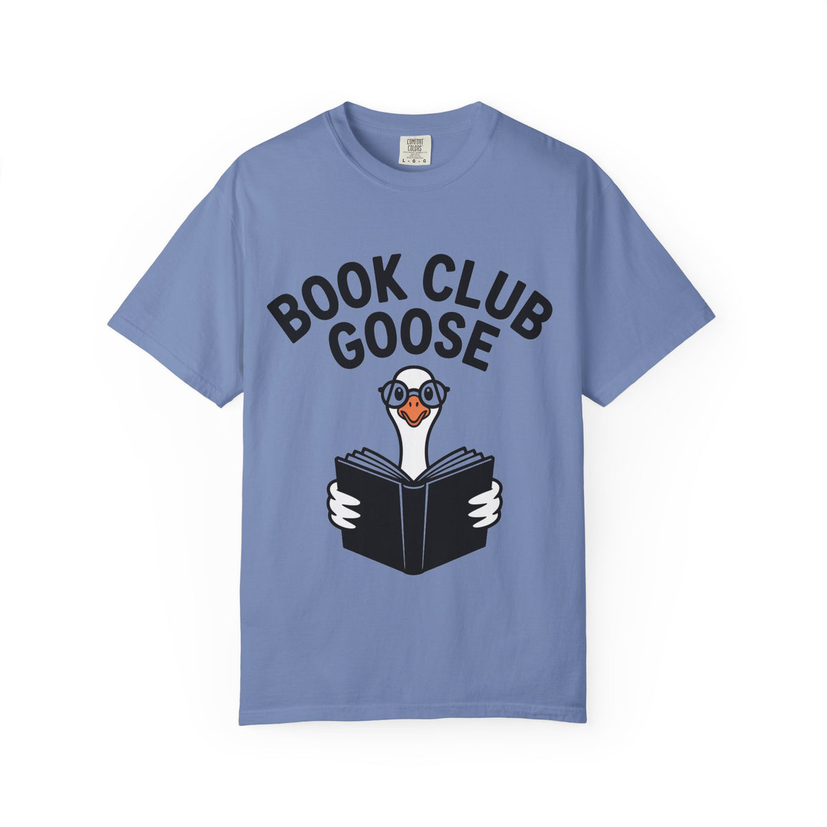 Book Club Goose Shirt, Funny Reading Goose T-Shirt, Bookworm Gift, Cute Bookish Bird Tee, Librarian Gift Shirt