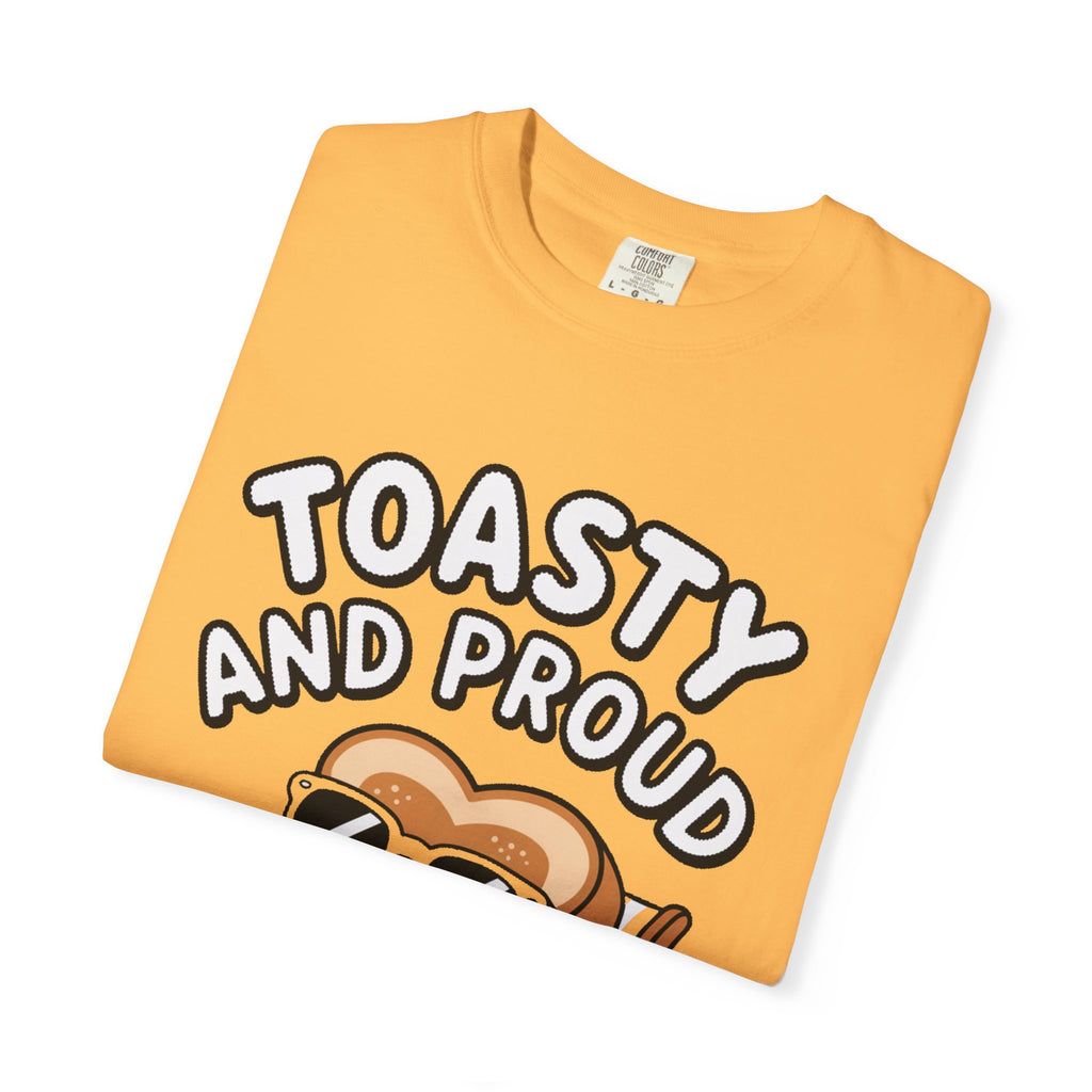 Toasty And Proud Bread Shirt, Funny Toast Sunglasses T-Shirt, Cute Beach Chair Bread Tee, Summer Vacation Gift