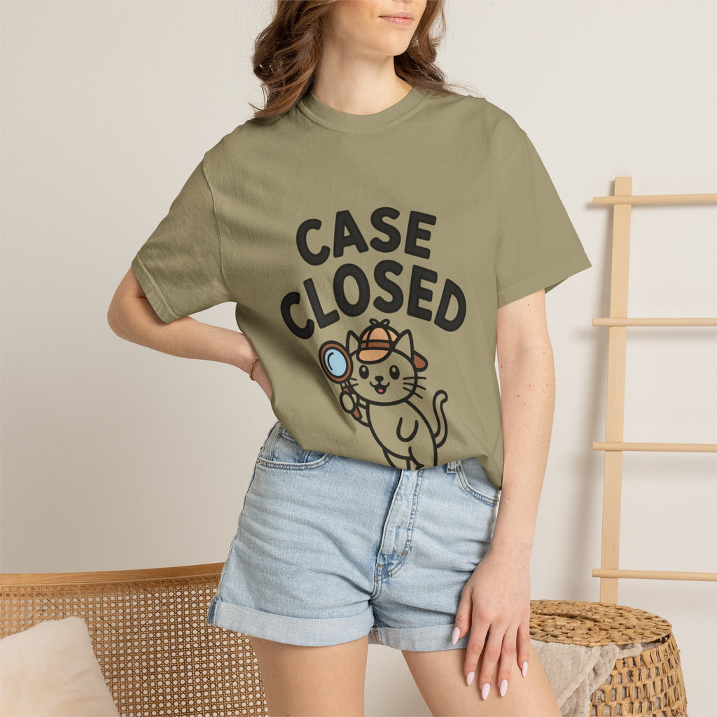 Case Closed Cat Detective T-Shirt