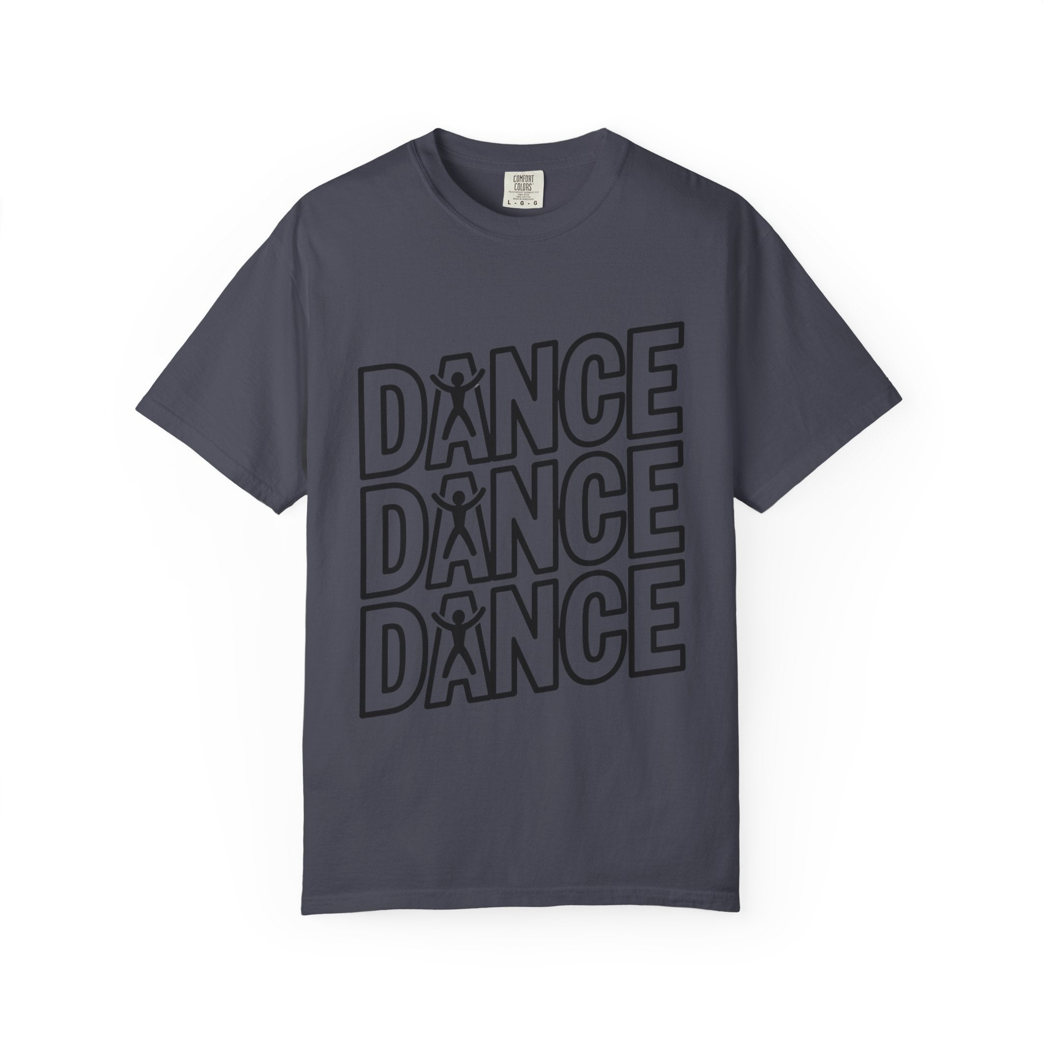 Dance Dance Dance Typography T-Shirt