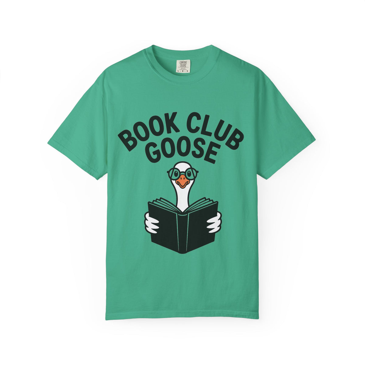 Book Club Goose Shirt, Funny Reading Goose T-Shirt, Bookworm Gift, Cute Bookish Bird Tee, Librarian Gift Shirt