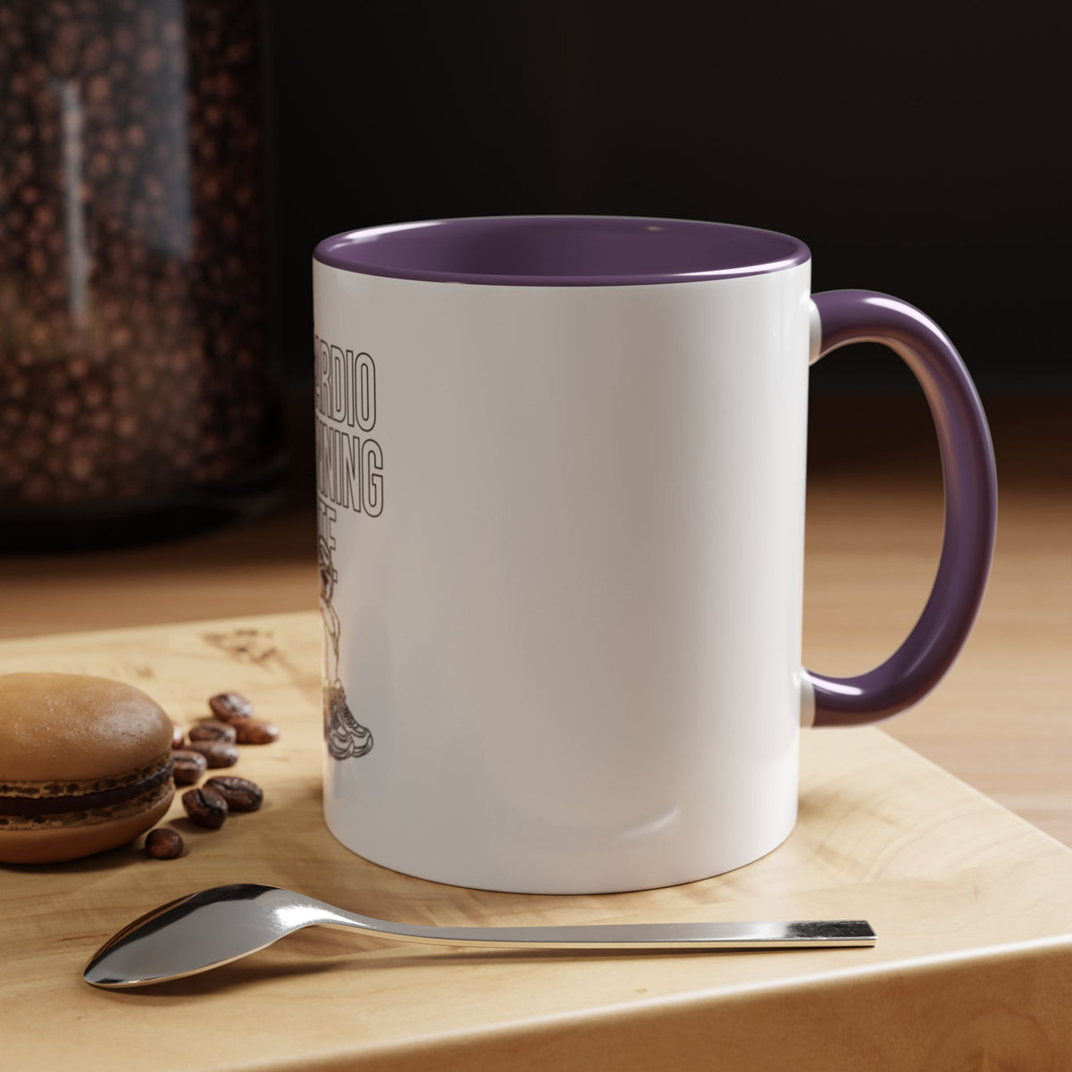 Coffee Mug — "My Cardio Is Running Late" Lazy Sloth Funny Gift