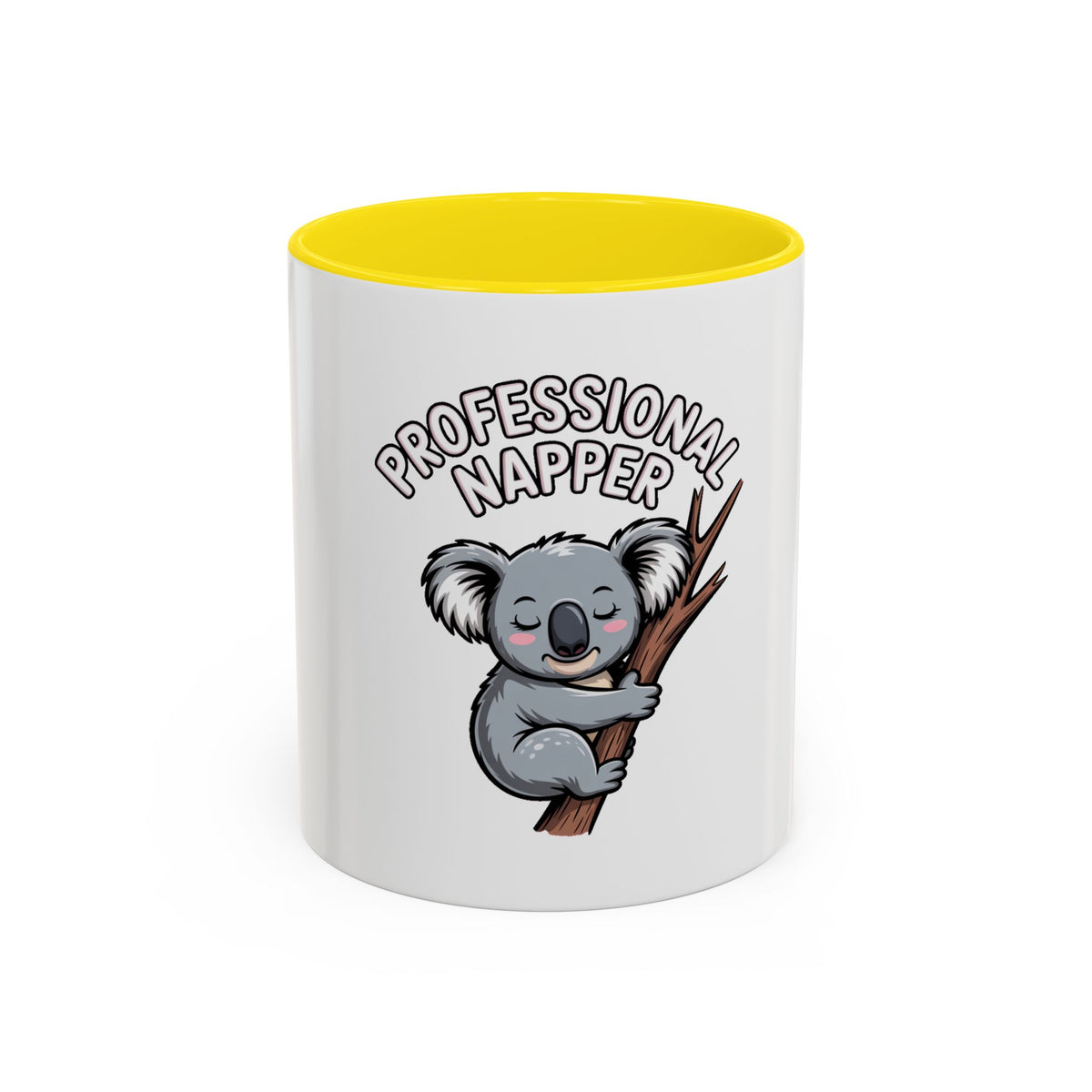 Professional Napper Koala Mug, Funny Koala Coffee Mug, Cute Sleepy Animal Cup, Nap Lover Gift, Lazy Day Mug for Coffee or Tea Lovers