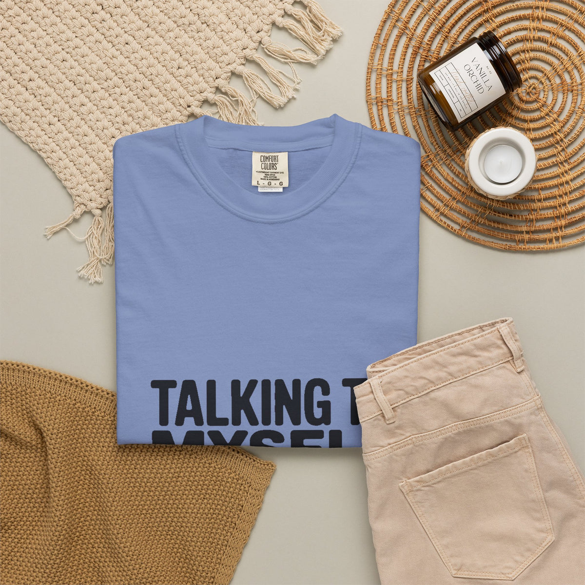 Talking To Myself For Better Conversation Shirt, Funny Sarcastic T-Shirt, Introvert Humor Tee, Bold Typography Graphic Shirt Gift