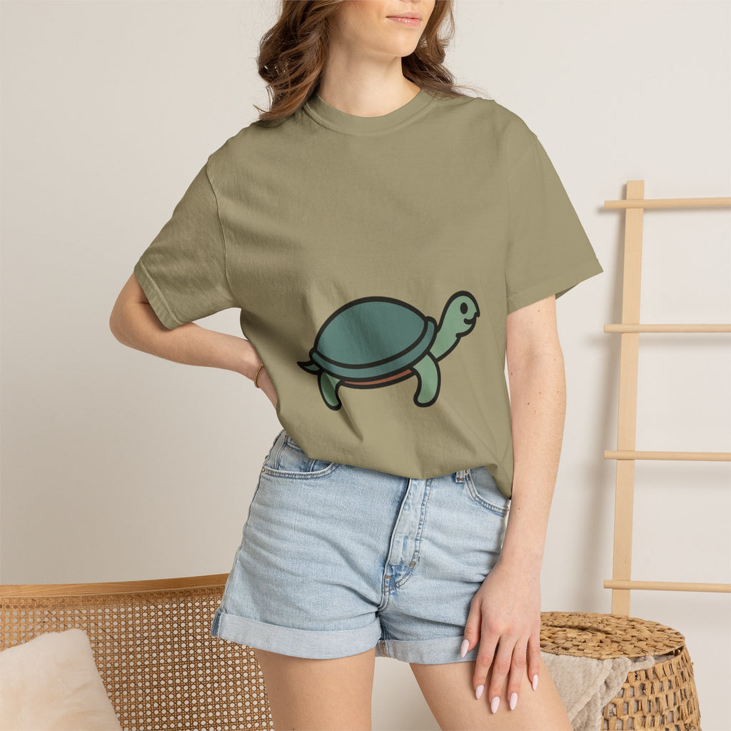 Line Art Turtle T-Shirt