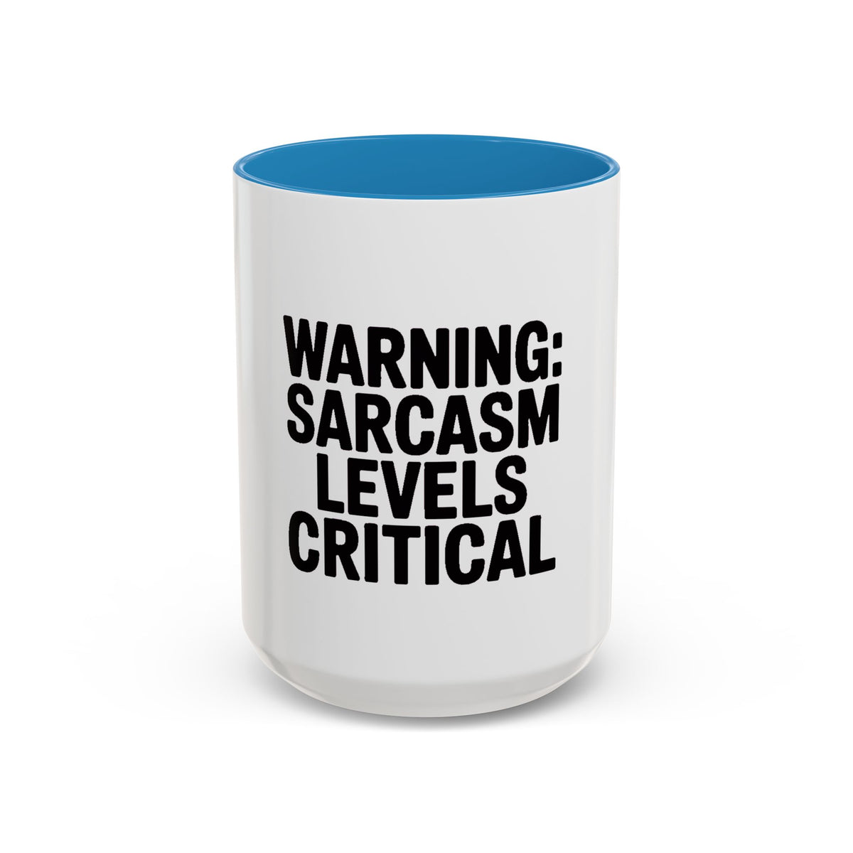 Warning Sarcasm Levels Critical Mug, Funny Sarcastic Coffee Mug, Sarcasm Quote Cup, Coworker Gift, Funny Office Mug