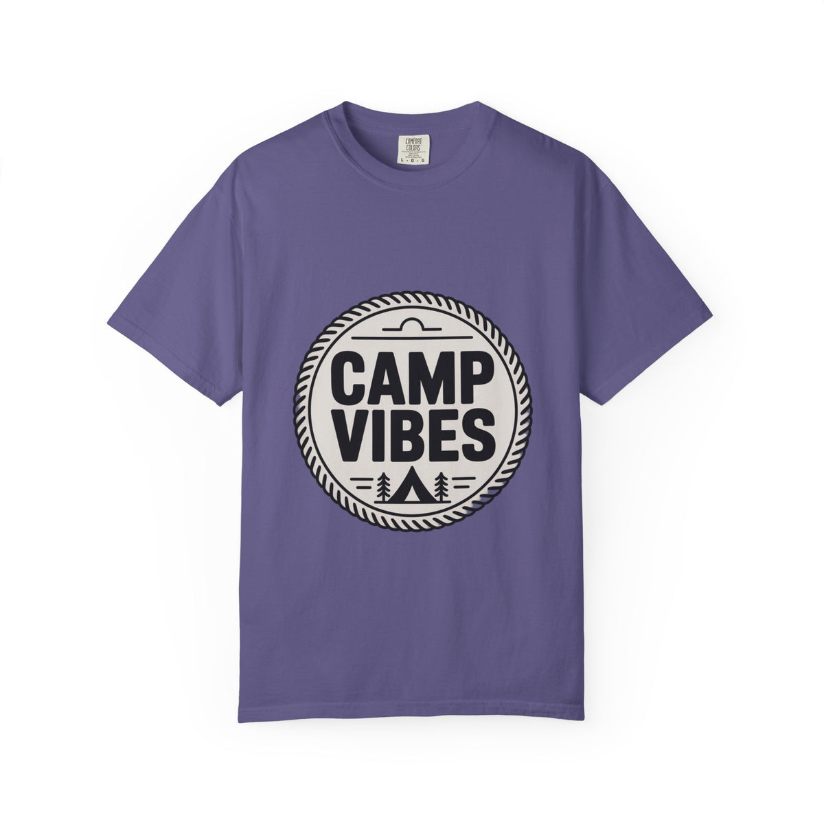 Coin Badge Camp Vibes T-Shirt