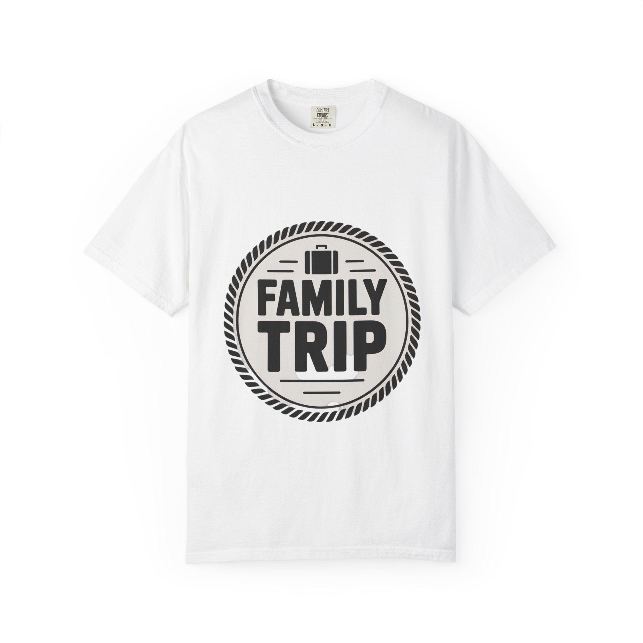 Coin Badge Family Trip T-Shirt